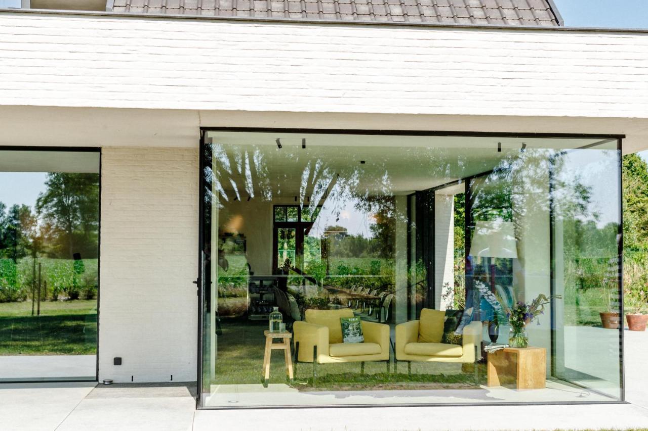 Vakantiewoning Leie Lodge Zulte Bagian luar foto