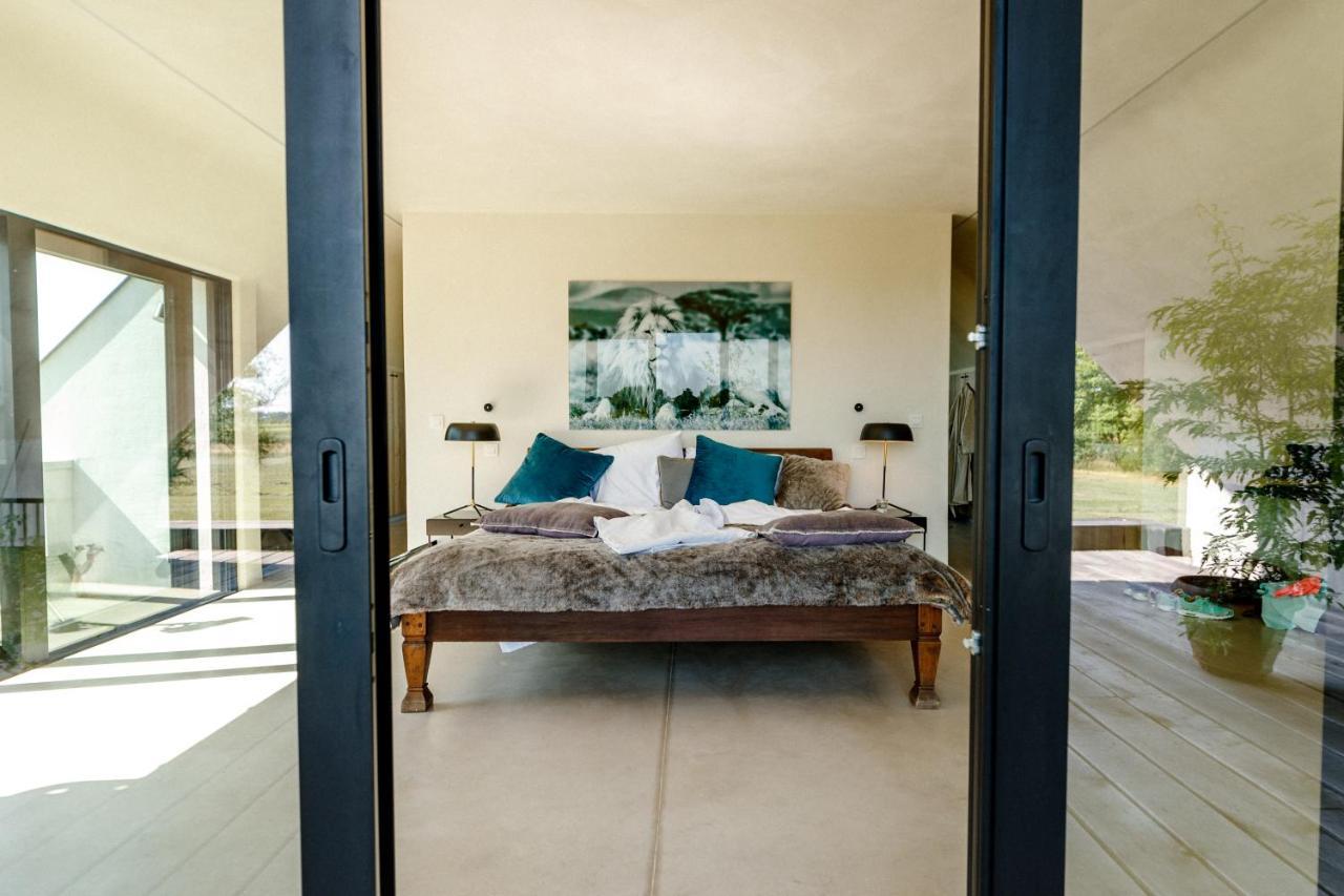 Vakantiewoning Leie Lodge Zulte Bagian luar foto